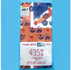 Eton Mess Tea Infused Milk Chocolate Bar 
