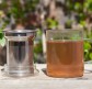 Adagio Glass Mug infuser tea