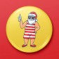 'Summer Santa' Tote & Badge Bundle