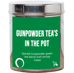 Gunpowder Tea's in the Pot! 