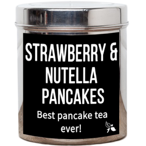 Strawberry & Nutella Pancakes 