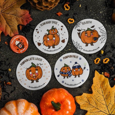 pumpkin sticker pack