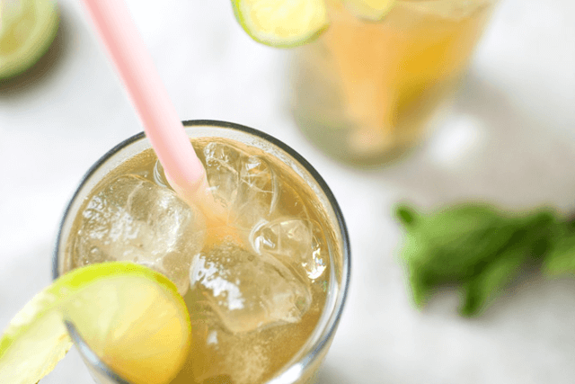Iced Mojitea Cocktail